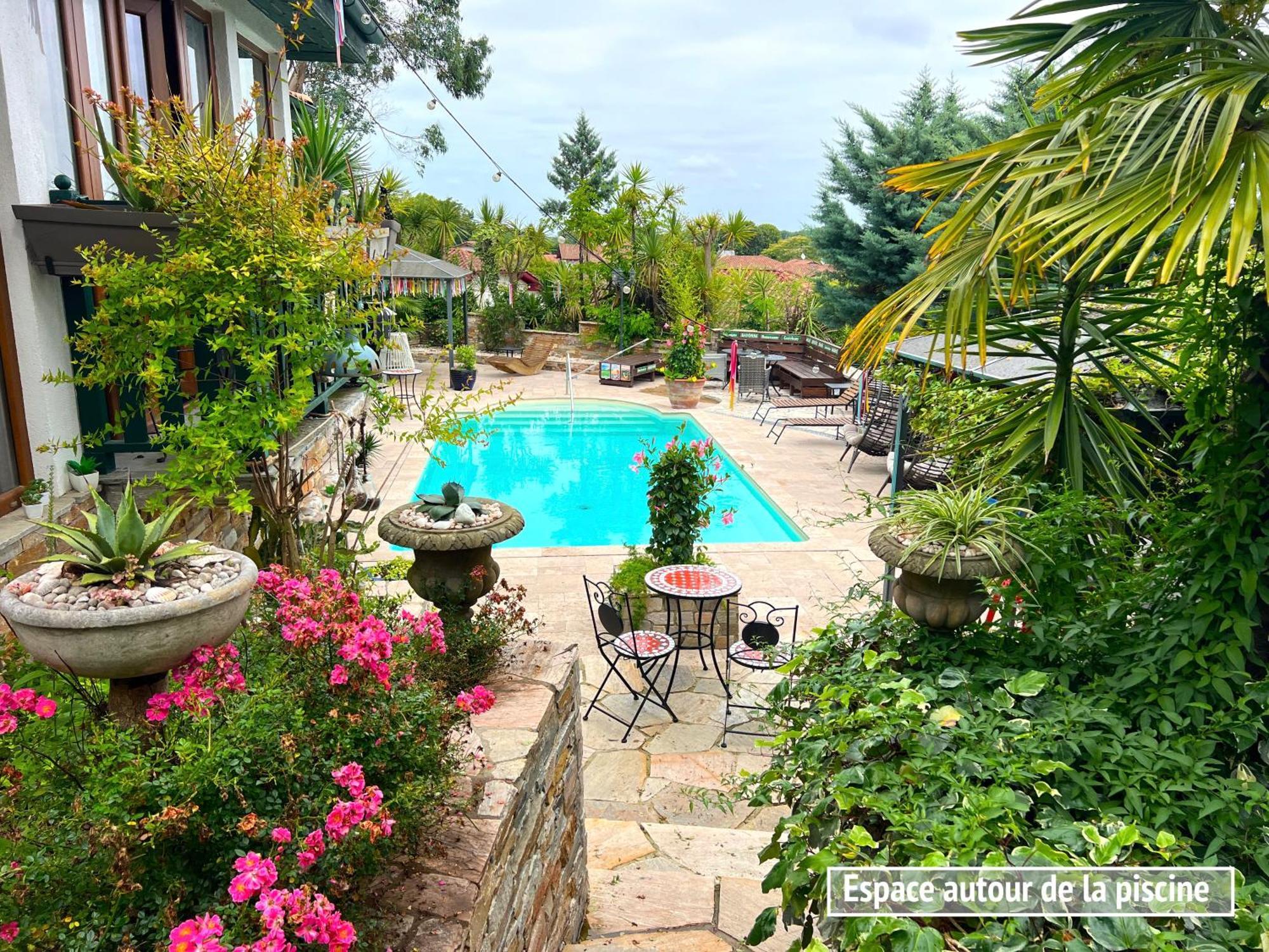 Villa Merkel - 27 Pers - 11 Chambr - 10 Wc - Piscine Anglet Exterior foto