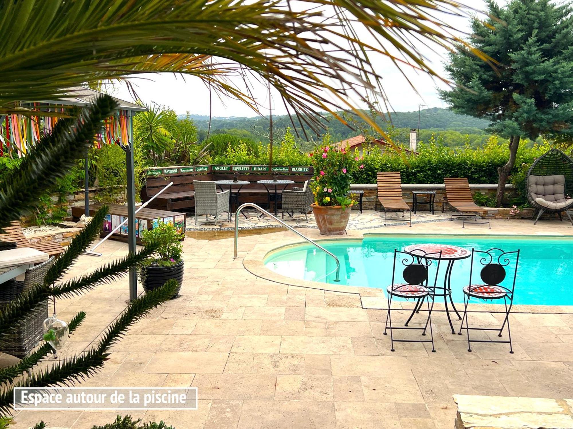 Villa Merkel - 27 Pers - 11 Chambr - 10 Wc - Piscine Anglet Exterior foto